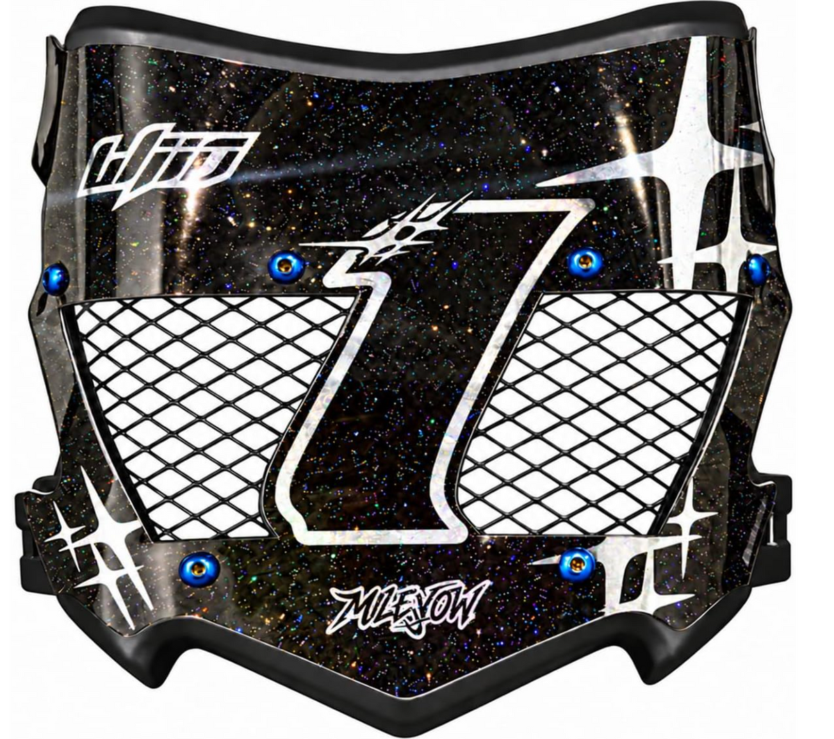 Vented Front Plate with Number Plate Decal