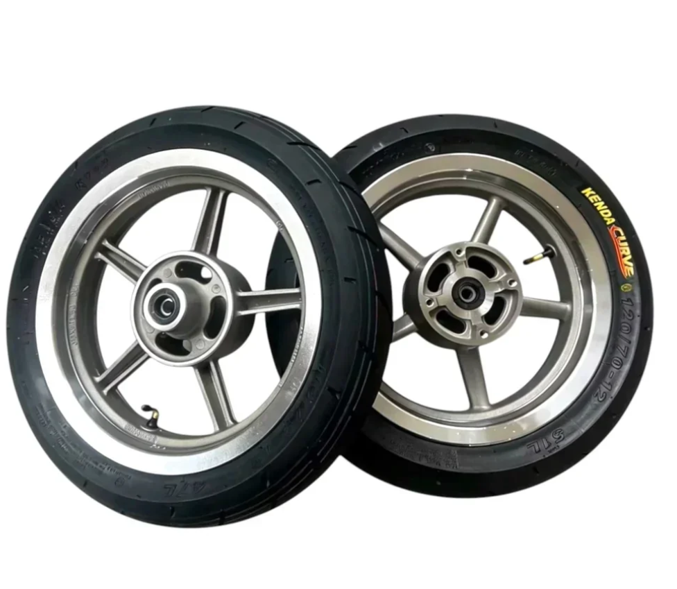 Chrome Tuttio/Yozma Supermoto Wheelset
