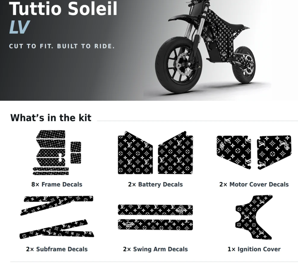 LV Tuttio Soleil Graphics Kit